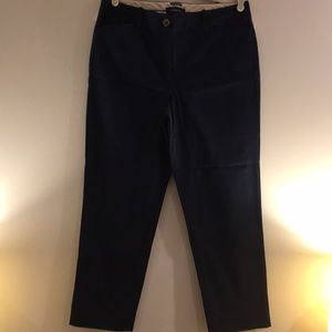 Navy Talbots Capri Pants